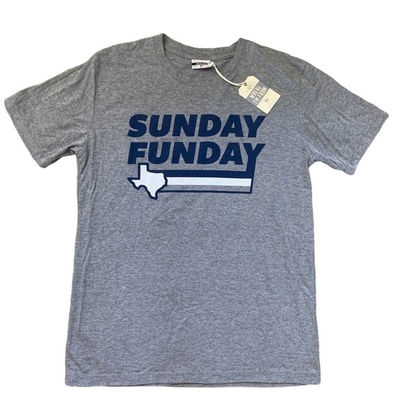 Where I’m From Sunday Funday Texas T Shirt Size Medium - Picture 1 of 9